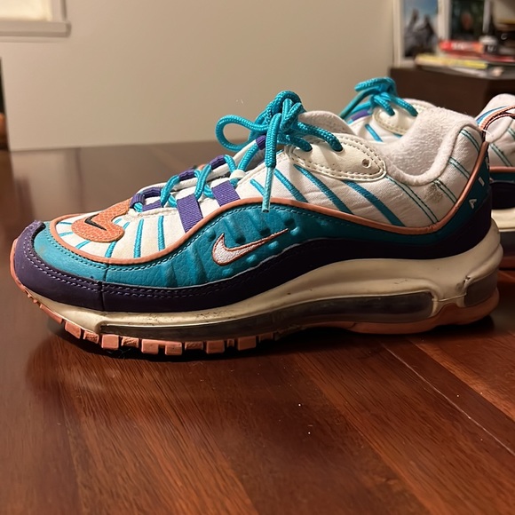 Nike Air Max 98 Hornets size 6 Women’s - Picture 4 of 5